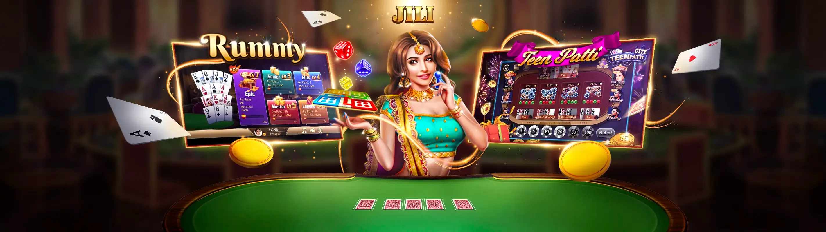 Hình nền 777 Jili Casino Online Games